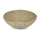 panière braided tabac tissée main
