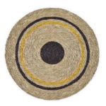 set de table rond collection new terra en fibre naturelle fait main
