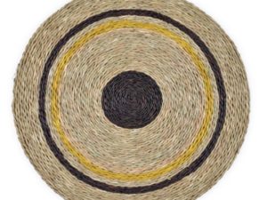 set de table rond collection new terra en fibre naturelle fait main