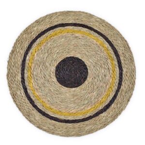 set de table rond collection new terra en fibre naturelle fait main