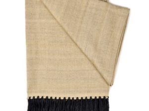plaid en bambou gold