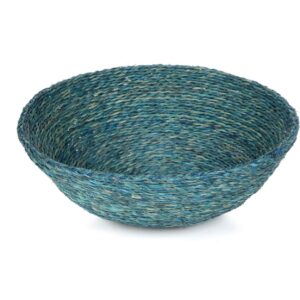 panière braided ronde faite main