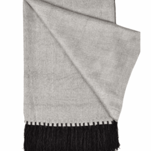 plaid en bambou silver