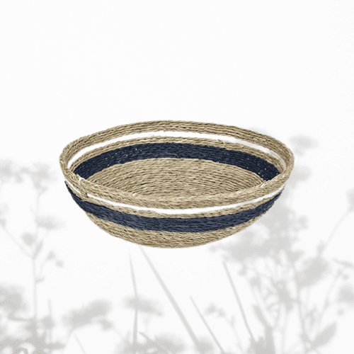 panière artisanale tressée