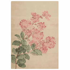 impression d'art hortensia en fleurs